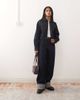 Collusion COLLUSION 90s denim fitted cinch jacket in rinse-Navy - 3