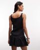 Collusion COLLUSION 90s dropped waist dress in dark navy wash - 3