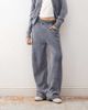 Collusion COLLUSION acid wash heavyweight waffle knit sweatpants in blue - part of a set - 3