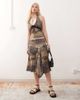 Collusion COLLUSION animal print skirt-Multi - 1