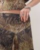 Collusion COLLUSION animal print skirt-Multi - 3