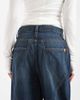 Collusion COLLUSION antifit jeans with seam details in mid blue - 4