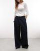 Collusion COLLUSION asymmetric XL baggy jeans in dark wash-Navy - 1