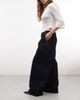Collusion COLLUSION asymmetric XL baggy jeans in dark wash-Navy - 3