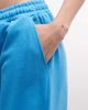 Collusion COLLUSION baggy longline 3/4 length jersey shorts in aqua blue - 3
