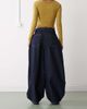 Collusion COLLUSION baggy pleated jeans in blue rinse-Multi - 3
