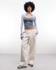 Collusion COLLUSION barrel sweatpants in off-white - 1