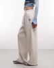 Collusion COLLUSION barrel sweatpants in off-white - 2