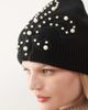 Collusion COLLUSION black beanie with pearl detail - 2