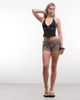 Collusion COLLUSION booty shorts in leopard print-Multi - 3