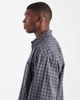 Collusion COLLUSION boxy oversized long sleeve shirt in gray plaid - 4