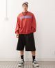 Collusion COLLUSION Boxy sweatshirt in red - 2