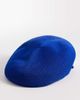 Collusion COLLUSION branded flat cap in blue - 2