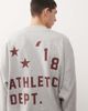 Collusion COLLUSION branded sweatshirt with back and front prints in heather gray - 3