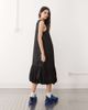 Collusion COLLUSION bubble hem maxi dress in black - 3