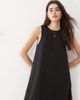Collusion COLLUSION bubble hem maxi dress in black - 4