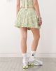 Collusion COLLUSION bubble hem mini skirt in green plaid - part of a set - 4