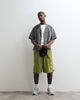 Collusion COLLUSION cargo jorts in khaki-Green - 2
