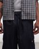 Collusion COLLUSION chambray cargo shorts in rinse wash-Navy - 3