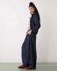 Collusion COLLUSION chambray denim xl balloon jeans in rinse wash - part of a set-Navy - 2