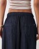 Collusion COLLUSION chambray denim xl balloon jeans in rinse wash - part of a set-Navy - 4