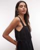 Collusion COLLUSION channel detail mini dress in black - 3