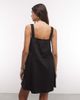 Collusion COLLUSION channel detail mini dress in black - 4
