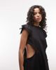 Collusion COLLUSION channel detailing cut out maxi dress in black - 2