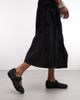 Collusion COLLUSION channeled midaxi skirt in black - 4