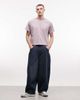 Collusion COLLUSION Circular Design Collection heavy weight tee in lilac wash-Purple - 2