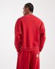 Collusion COLLUSION Circular Design Collection heavyweight boxy sweatshirt in washed red - 4
