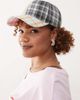 Collusion COLLUSION COLLUSION Unisex spliced check cap in multi - 1