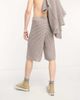 Collusion COLLUSION crochet longline shorts in gray - part of a set - 3