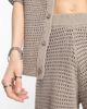 Collusion COLLUSION crochet longline shorts in gray - part of a set - 4