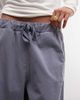 Collusion COLLUSION denim baggy track shorts in mid blue wash - 3
