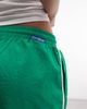 Collusion COLLUSION dolphin hem runner shorts in green - 3