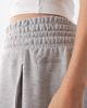 Collusion COLLUSION double waistband longline sweat shorts in gray heather-White - 3