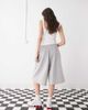 Collusion COLLUSION double waistband longline sweat shorts in gray heather-White - 4