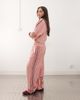 Collusion COLLUSION embroidered velour sweatpants in dusty pink - part of a set - 1