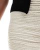 Collusion COLLUSION festival frill micro shorts in cream-White - 4