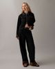 Collusion COLLUSION fitted jacket with orange contrast cuffs in dark blue-Navy - 3