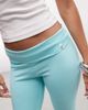 Collusion COLLUSION flared capri leggings in aqua-Blue - 2