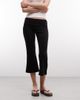 Collusion COLLUSION flared capri leggings in black - 4