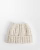 Collusion COLLUSION fluffy ear beanie in oatmeal-NEUTRAL - 1