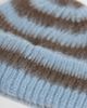 Collusion COLLUSION fluffy fisherman beanie in blue stripe - 2
