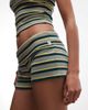 Collusion COLLUSION foldover booty shorts in stripe - part of a set-Multi - 4