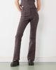 Collusion COLLUSION high rise flare pants in dark plaid - part of a set-Multi - 3