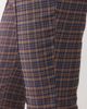 Collusion COLLUSION high rise flare pants in dark plaid - part of a set-Multi - 4