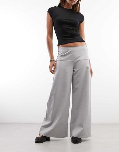 Collusion COLLUSION Houndstooth straight leg trouser-MULTI