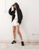 Collusion COLLUSION jogger micro short in gray heather-Neutral - 3
